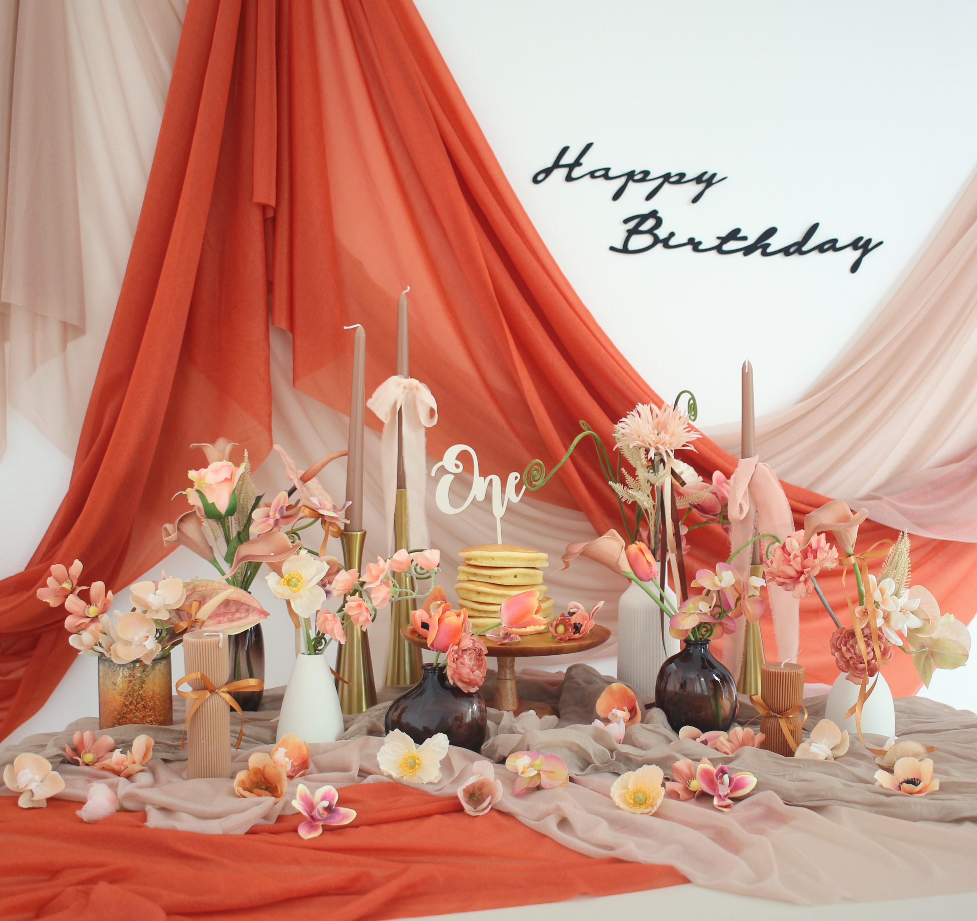 flower photo set~TERRACOTTA